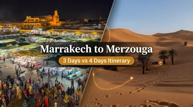 Marrakech to Merzouga